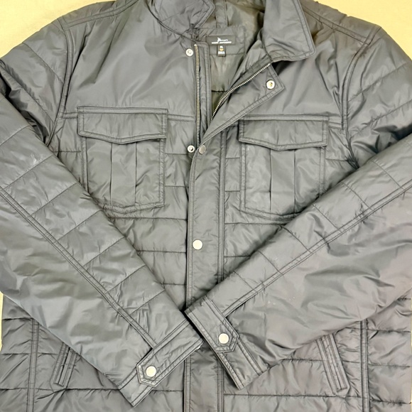 Marc Anthony Black Quilted Jacket – XL Slim Fit – Lightweight, Clean, Minimal - Picture 3 of 10